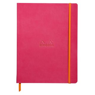 Rhodia - Rhodiarama Notebook - Soft Cover - B5 - Ruled - Raspberry