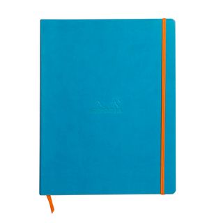 Rhodia - Rhodiarama Notebook - Soft Cover - A4+ - Ruled - Turquoise*