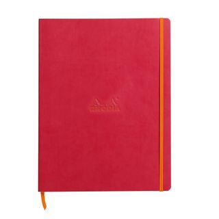 Rhodia - Rhodiarama Notebook - Soft Cover - A4+ - Ruled - Raspberry*