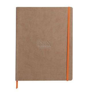 Rhodia - Rhodiarama Notebook - Soft Cover - A4+ - Ruled - Taupe*