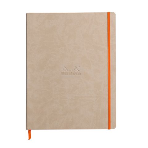 Rhodia - Rhodiarama Notebook - Soft Cover - A4+ - Ruled - Beige