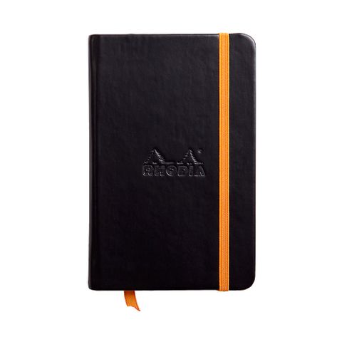 Rhodia - Rhodiarama Notebook - Hard Cover - Pocket - Ruled - Black