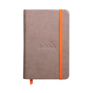 Rhodia - Rhodiarama Notebook - Hard Cover - Pocket - Ruled - Taupe*