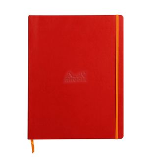 Rhodia - Rhodiarama Notebook - Soft Cover - A4+ - Ruled - Poppy Red*