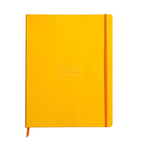 Rhodia - Rhodiarama Notebook - Soft Cover - A4+ - Ruled - Daffodil*