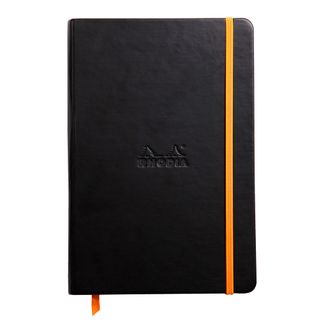 Rhodia - Rhodiarama Notebook - Hard Cover - A5 - Ruled - Black