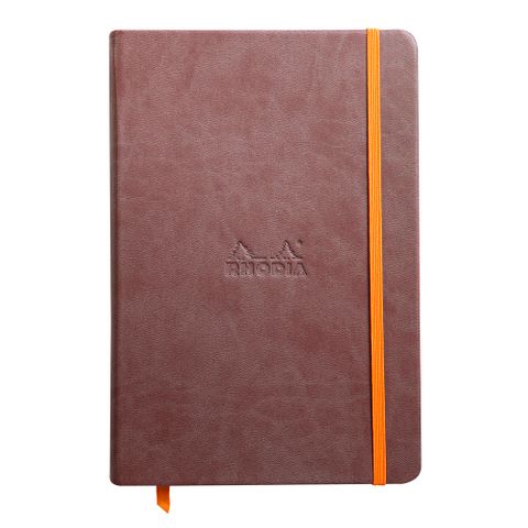 Rhodia - Rhodiarama Notebook - Hard Cover - A5 - Ruled - Chocolate