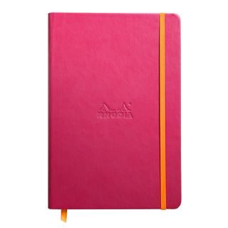 Rhodia - Rhodiarama Notebook - Hard Cover - A5 - Ruled - Raspberry