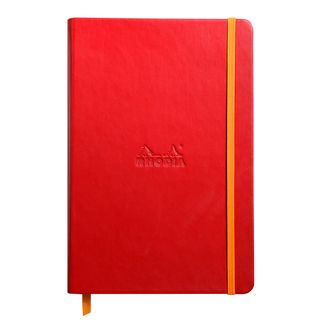 Rhodia - Rhodiarama Notebook - Hard Cover - A5 - Ruled - Poppy Red