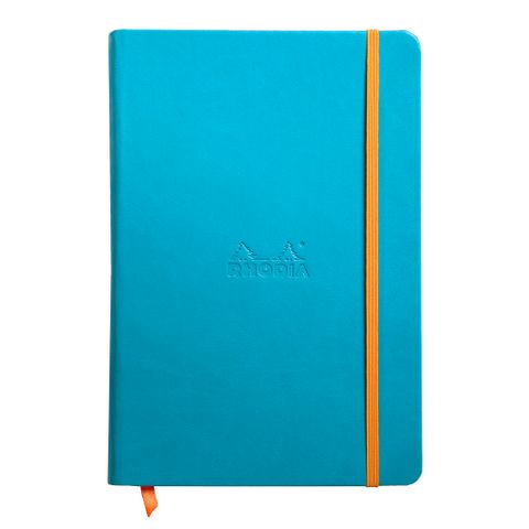 Rhodia - Rhodiarama Notebook - Hard Cover - A5 - Ruled - Turquoise