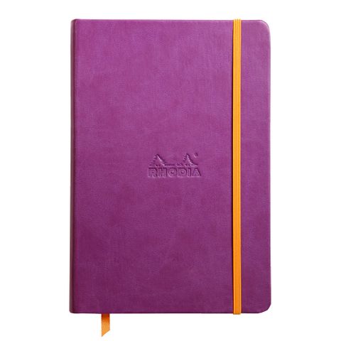 Rhodia - Rhodiarama Notebook - Hard Cover - A5 - Ruled - Purple