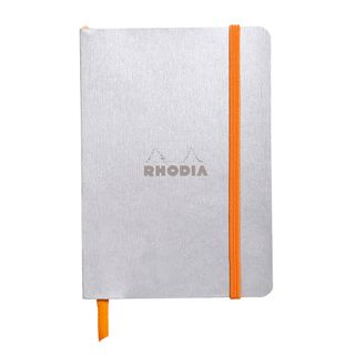 Rhodia - Rhodiarama Notebook - Soft Cover - A6 - Ruled - Silver