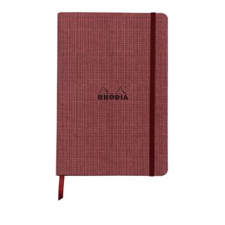 Rhodia - Orange Botanique - Hard Cover Notebook - A5 - Ruled