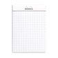 Rhodia - No. 11 Top Stapled Notepad - A7 - 5 x 5 Grid - White