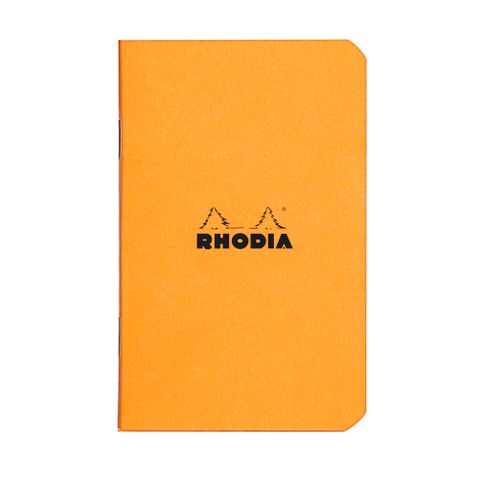 Rhodia - Cahier Notebook - A7 - 5 x 5 Grid - Orange