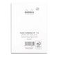 Rhodia - No. 13 Top Stapled Notepad - A6 - Ruled - White