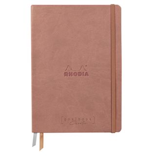 Rhodia - Rhodiarama Goalbook Creation 200gsm White Paper - A5 - Blank - Rosewood