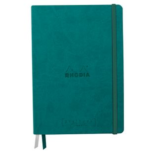 Rhodia - Rhodiarama Goalbook Creation 200gsm White Paper - A5 - Blank - Peacock