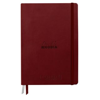 Rhodia - Rhodiarama Goalbook Creation 200gsm White Paper - A5 - Blank - Burgundy