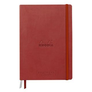 Rhodia - Rhodiarama Goalbook Creation 200gsm White Paper - A5 - Blank - Nacarat