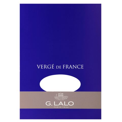 G.Lalo - Verge de France - Writing Pad - A5 - Extra White