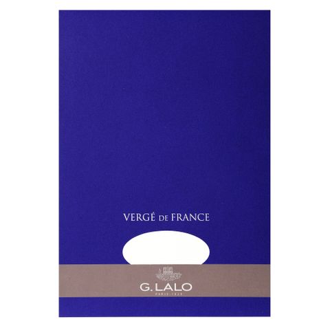G.Lalo - Verge de France - Writing Pad - A4 - Extra White
