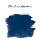 Jacques Herbin - Tin of 6 International Standard Ink Cartridges - Bleu des Profondeurs