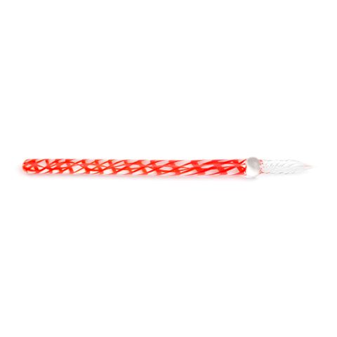 Jacques Herbin - Straight Glass Pen - Red
