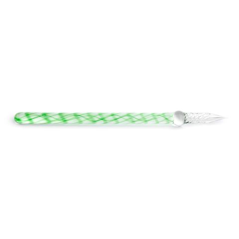 Jacques Herbin - Straight Glass Pen - Green
