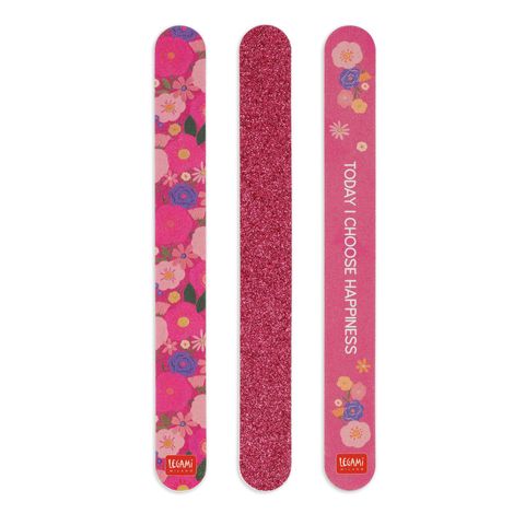 Legami - Set of 3 Nail Files - Nails Before Males - Flowers
