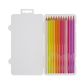 Legami - Set of 12 Colouring Pencils - Live Colourfully - Sunset Palette