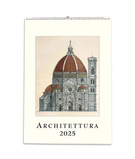 Istituto Fotocromo Italiano - 2025 Art Calendar - Large Size 35 x 50 cm - Architettura