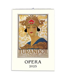 Istituto Fotocromo Italiano - 2025 Art Calendar - Large Size 35 x 50 cm - Opera