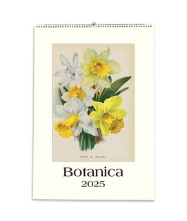 Istituto Fotocromo Italiano - 2025 Art Calendar - Large Size 35 x 50 cm - Botanica