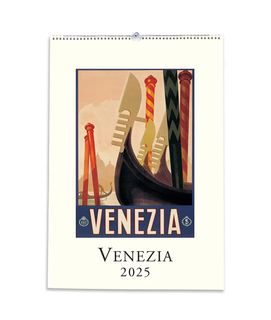 Istituto Fotocromo Italiano - 2025 Art Calendar - Large Size 35 x 50 cm - Venezia