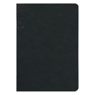 Clairefontaine - My Essentials Stapled Notebook - A5 - Plain - Black*
