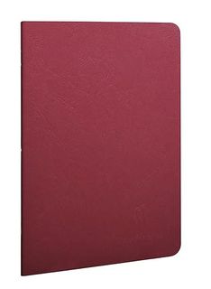 Clairefontaine - My Essentials Stapled Notebook - A5 - Ruled - Red*