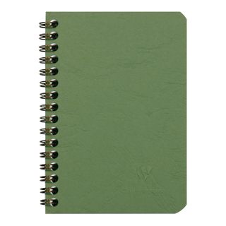Clairefontaine - My Essentials Wirebound Notebook - Pocket - 5 x 5 Grid - Green*