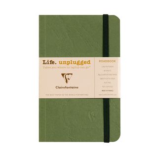 Clairefontaine - My Essentials Roadbook Notebook - Pocket - Ruled - Green*