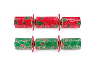 Celebration Crackers - Catering Crackers - 10 Inch - Swirling Holly - Carton of 50