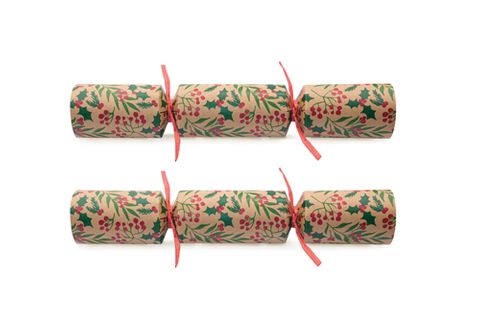 Celebration Crackers - Catering Crackers - 10 Inch - Holly Leaves - Carton of 50
