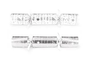 Celebration Crackers - Catering Crackers - 11 Inch - Silver Text - Carton of 50