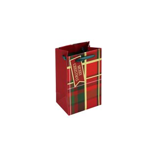 Eurowrap - Tartan - Small Gift Bag