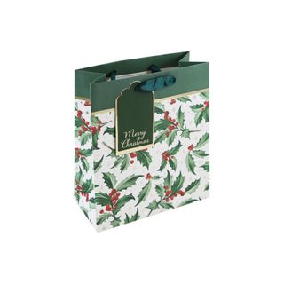 Eurowrap - Holly - Medium Gift Bag