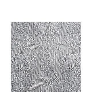 Ambiente - Paper Napkins - Pack of 15 - Cocktail Size - Elegance Silver