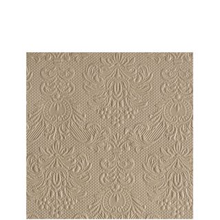 Ambiente - Paper Napkins - Pack of 15 - Cocktail Size - Elegance Taupe