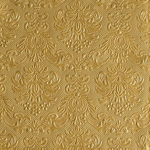 Ambiente - Paper Napkins - Pack of 15 - Luncheon Size - Elegance Gold