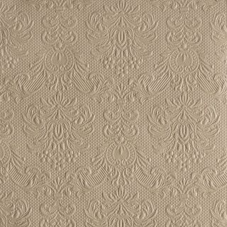 Ambiente - Paper Napkins - Pack of 15 - Luncheon Size - Elegance Taupe