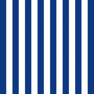 Ambiente - Paper Napkins - Pack of 20 - Luncheon Size - Stripes Navy Blue