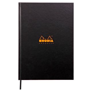 Rhodia - Rhodiactive Hard Cover Notebook - A4 - Ruled with Margin*